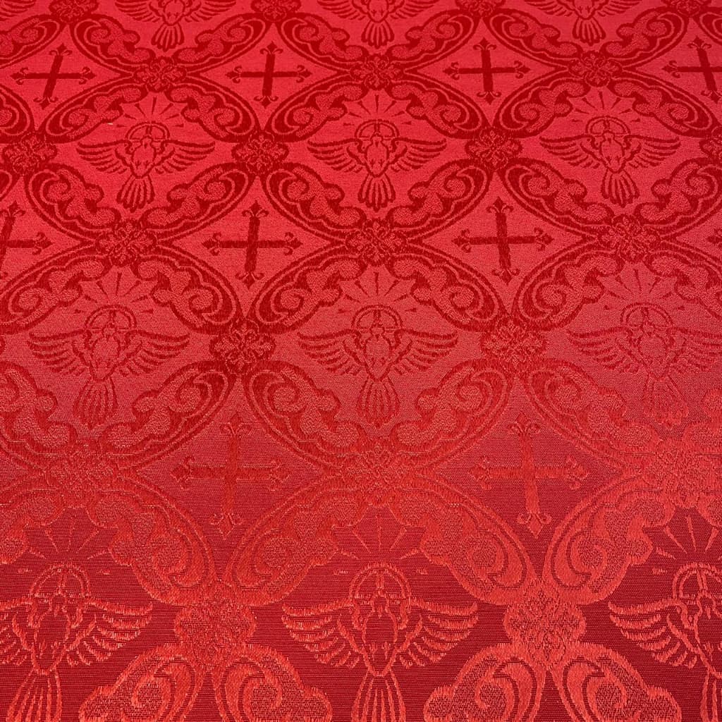 Tecido Litúrgico Jacquard para Altar Igreja Espirito Santo Cruz