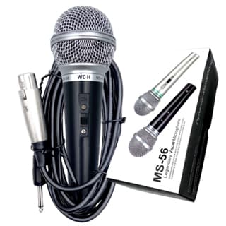 Microfone Profissional Com fio 3M Dinâmico MS-56