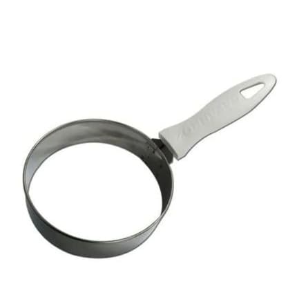 Modelador de Tapioca em Aço Inox com Cabo Branco 16x2,5cm - Caparroz