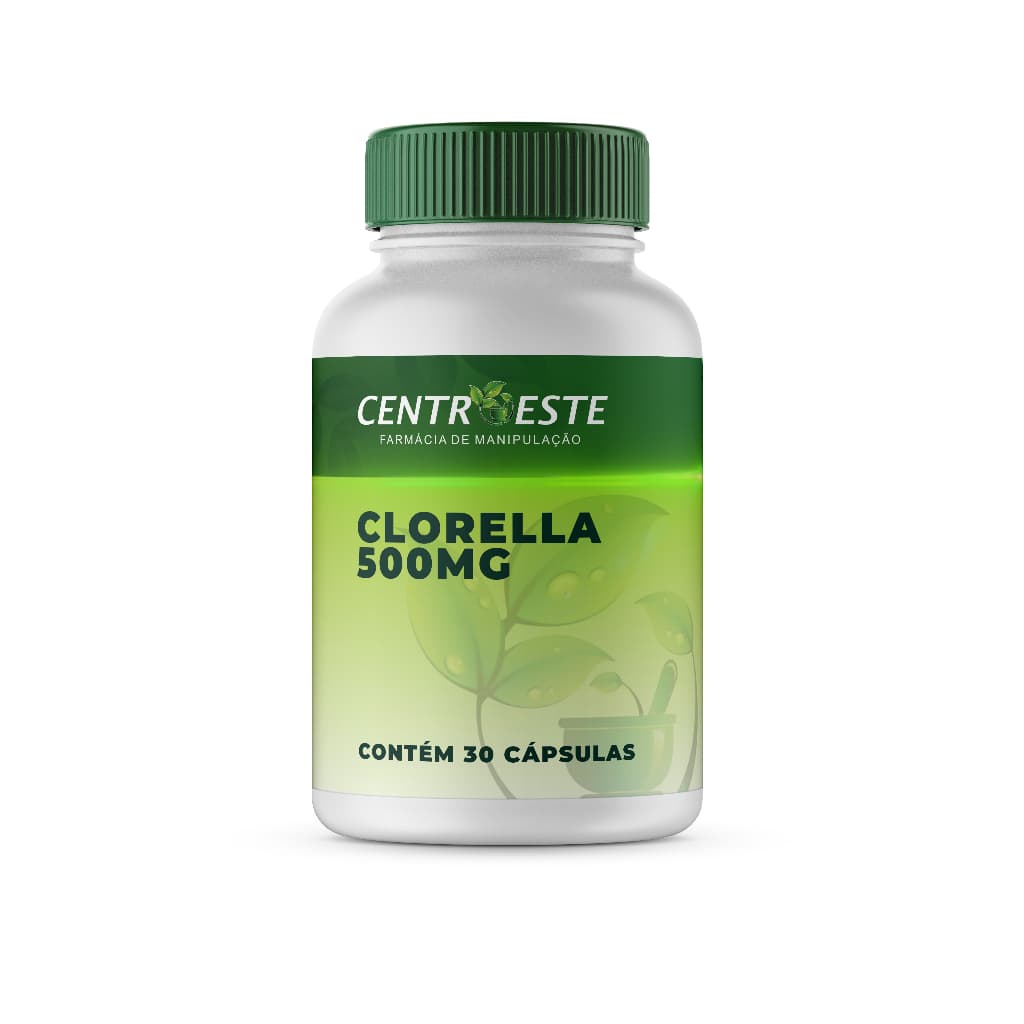 CLORELLA 500MG 30 CÁPSULAS
