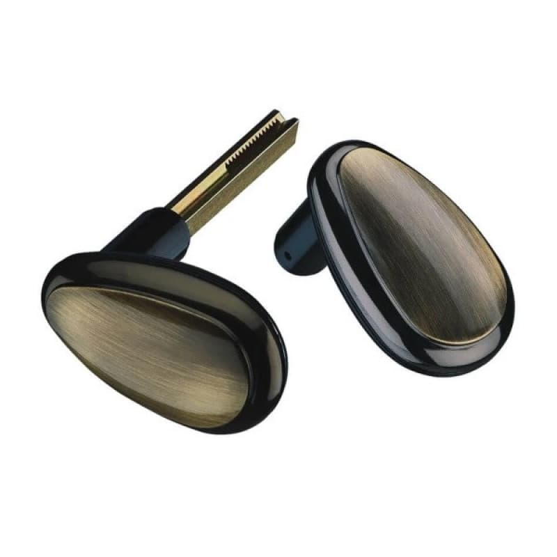 Maçaneta Para porta de residência Bora Golf 58mm Antique Brass Soprano