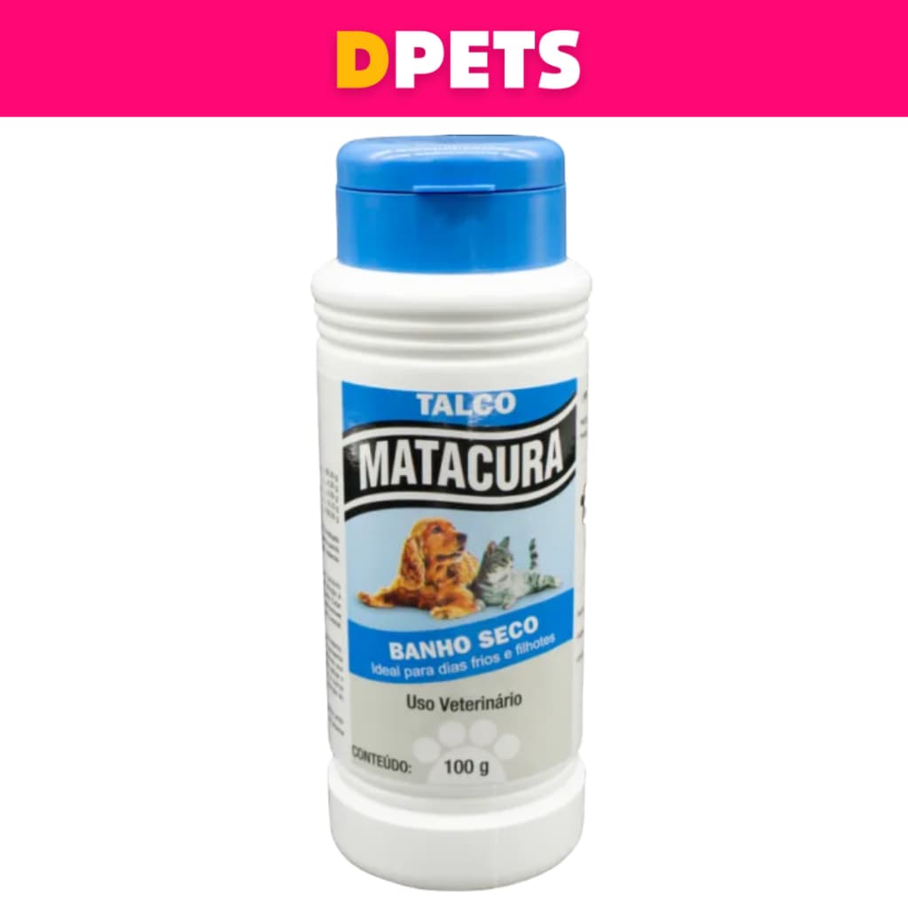 Talco Banho Seco Matacura 100g