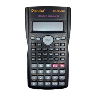 Kit 2 Calculadora Científica Karuida 240 Funções + Tampa KK-82MS-D