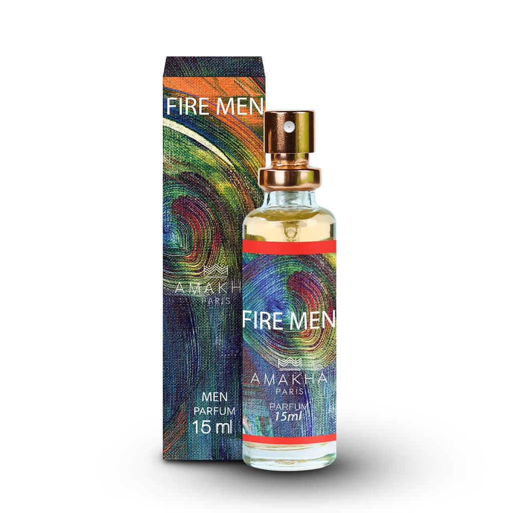 Perfume Fire Men 15ml Amakha Paris Original