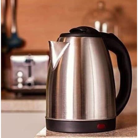 Chaleira jarra elétrica inox 1.8L voltagem 220v