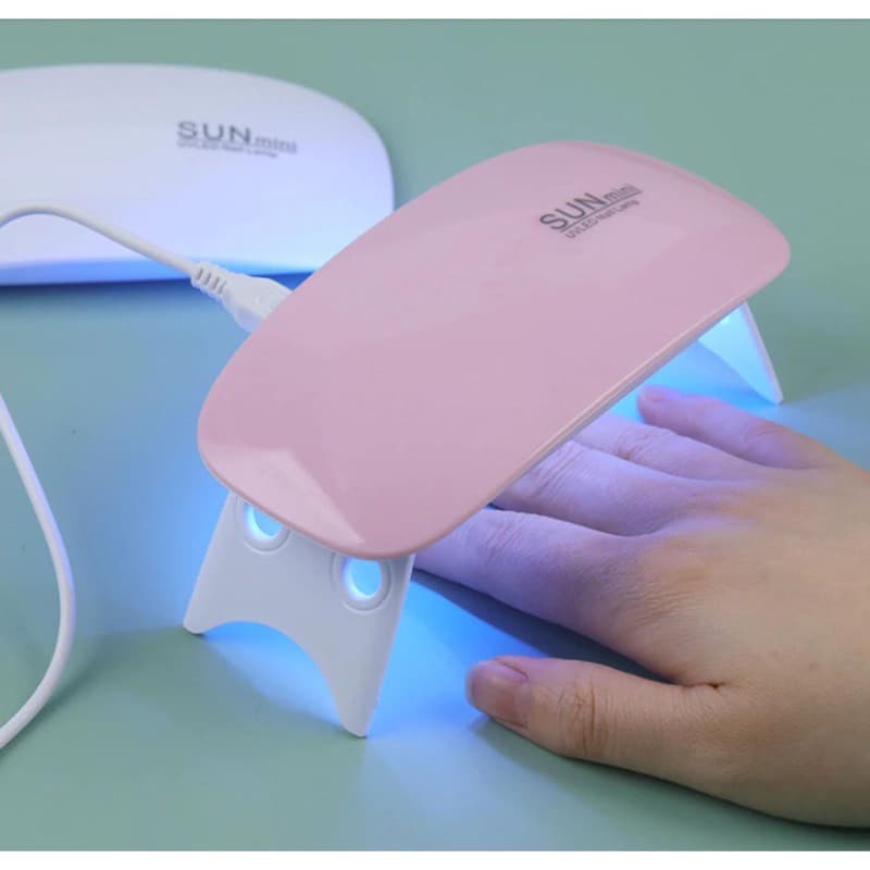 Cabine Forninho Sun Mini Estufa 6w Led/uv Portátil