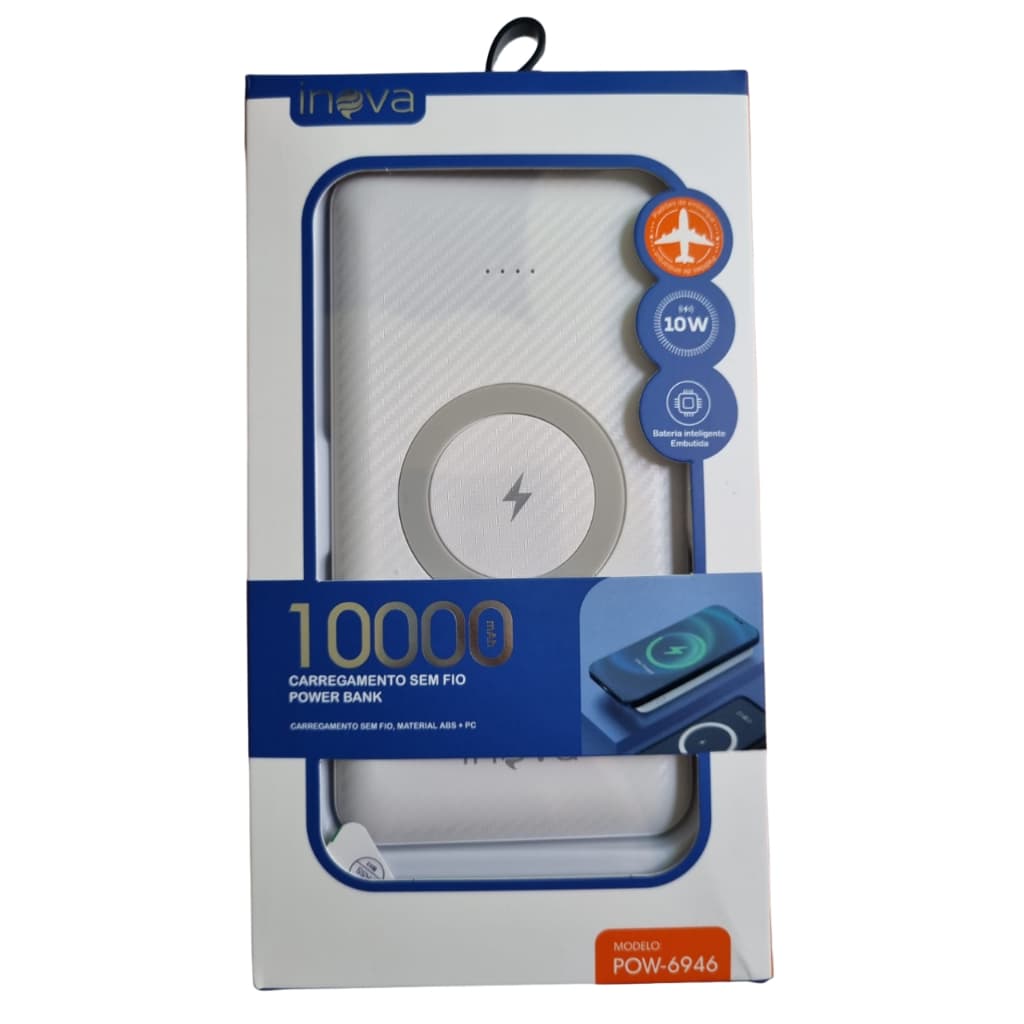 Powerbank  carregamento por  indução INOVA