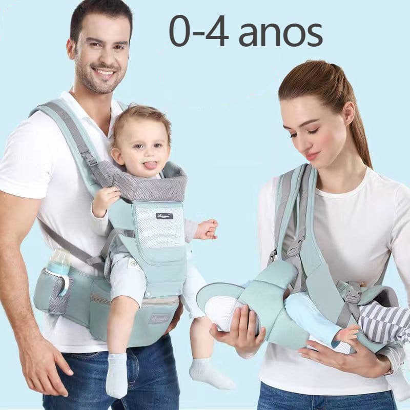 Canguru Banco De Cintura Para Bebê Pode Acomodar Banquinho Abraço Dianteiro E Traseiro De Uso Duplo Segurar Artefato De