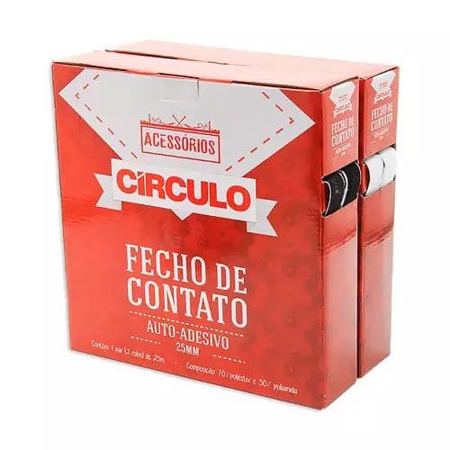 Velcro Auto Adesivo Ultra Forte Macho E Fêmea 25mm