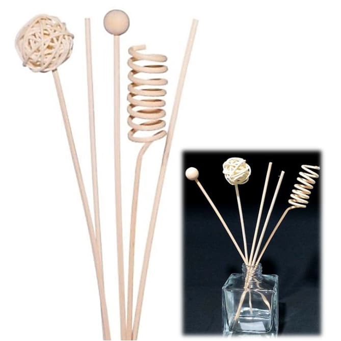 Kit Varetas De Junco Para Difusor com 5 Peças