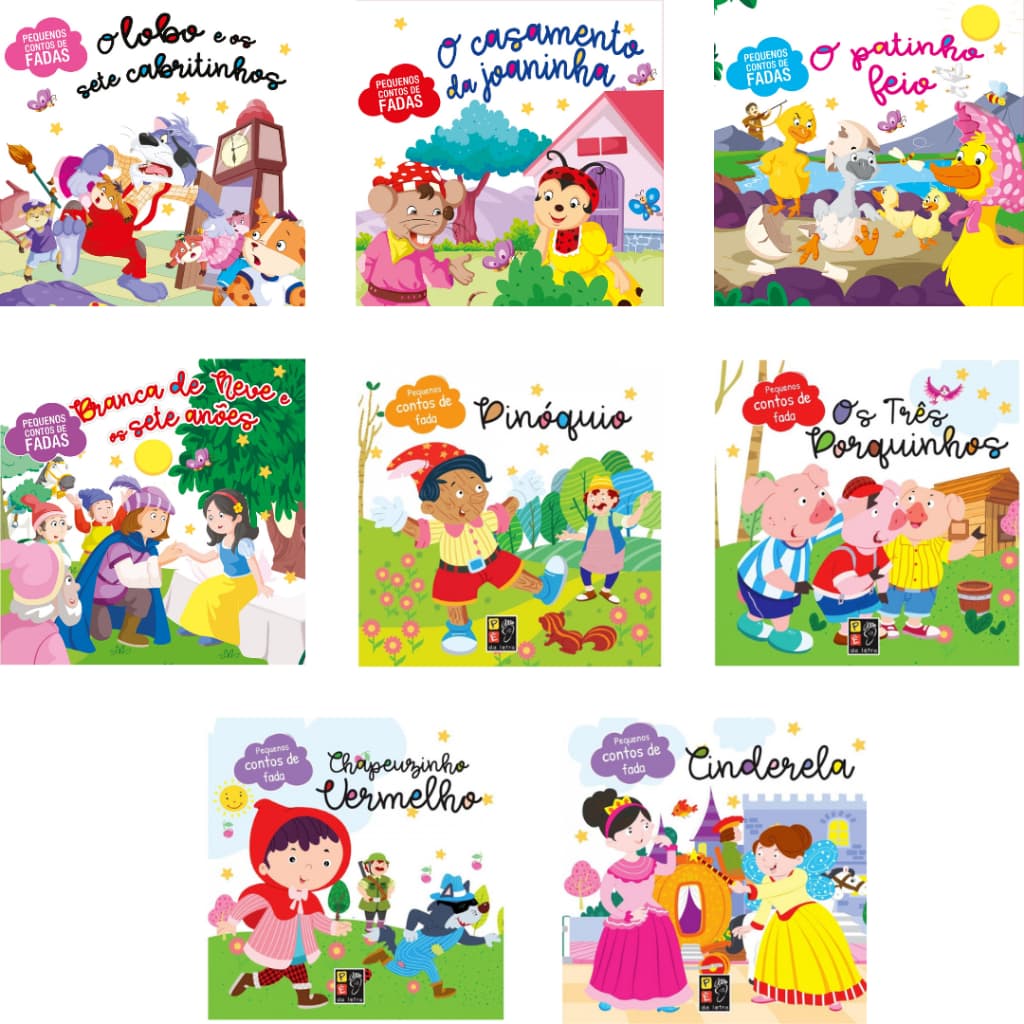 Coleção Pequenos Contos de Fadas - Capa Dura
