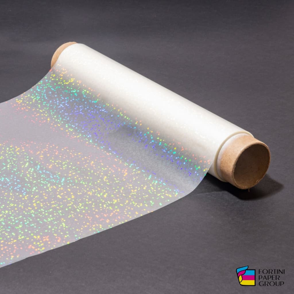 Bopp Holografico (3d Confete) Brilho 22cm X 10 Metros Top!