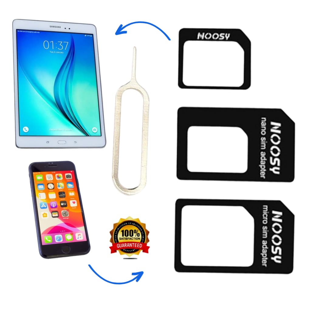 Adaptador Chip Nano Micro Standard Sim Card 3 Em 1. Adaptador chip  Smartphone  Iphone  Ipad Tablet