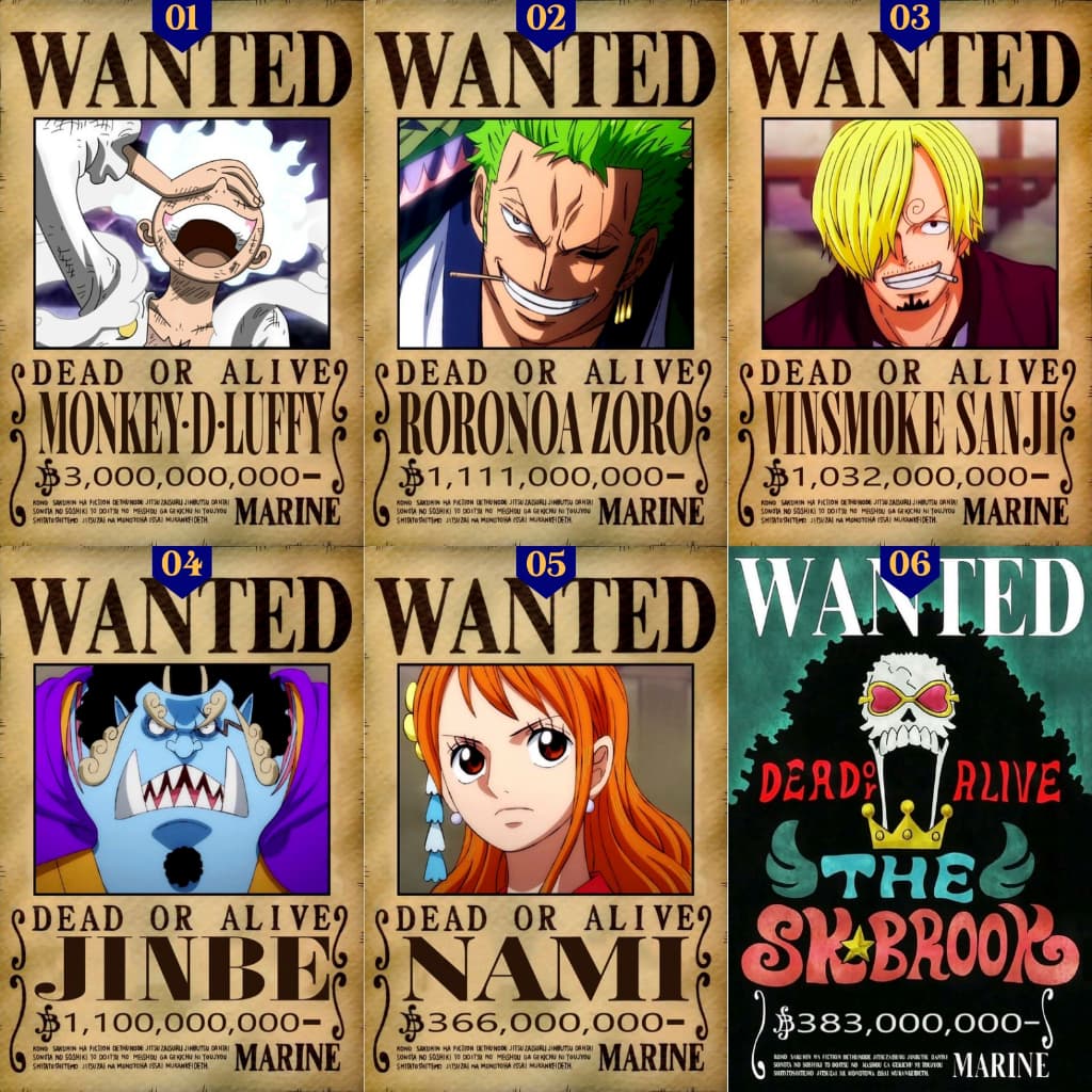 Placa Decorativa One Piece Quadro Wanted Recompensa Coleção Exclusiva 10x15 Já Acompanha Dupla Face