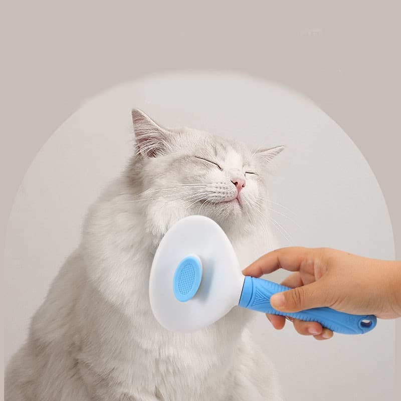 Escova Removedora Tira Pelos Dos Pets Cães E Gatos Promoção