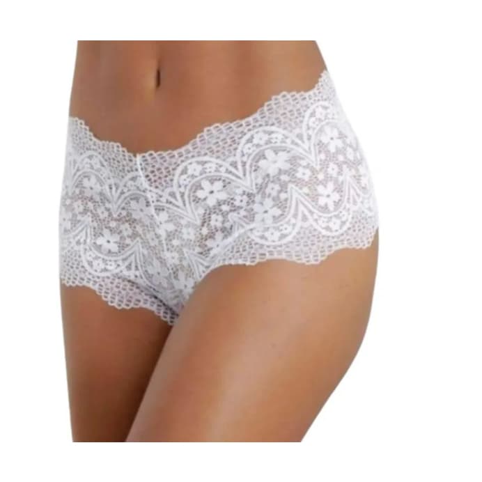 Calcinha De Renda Shortinho Sensual Tanga Coladinha No Corpo