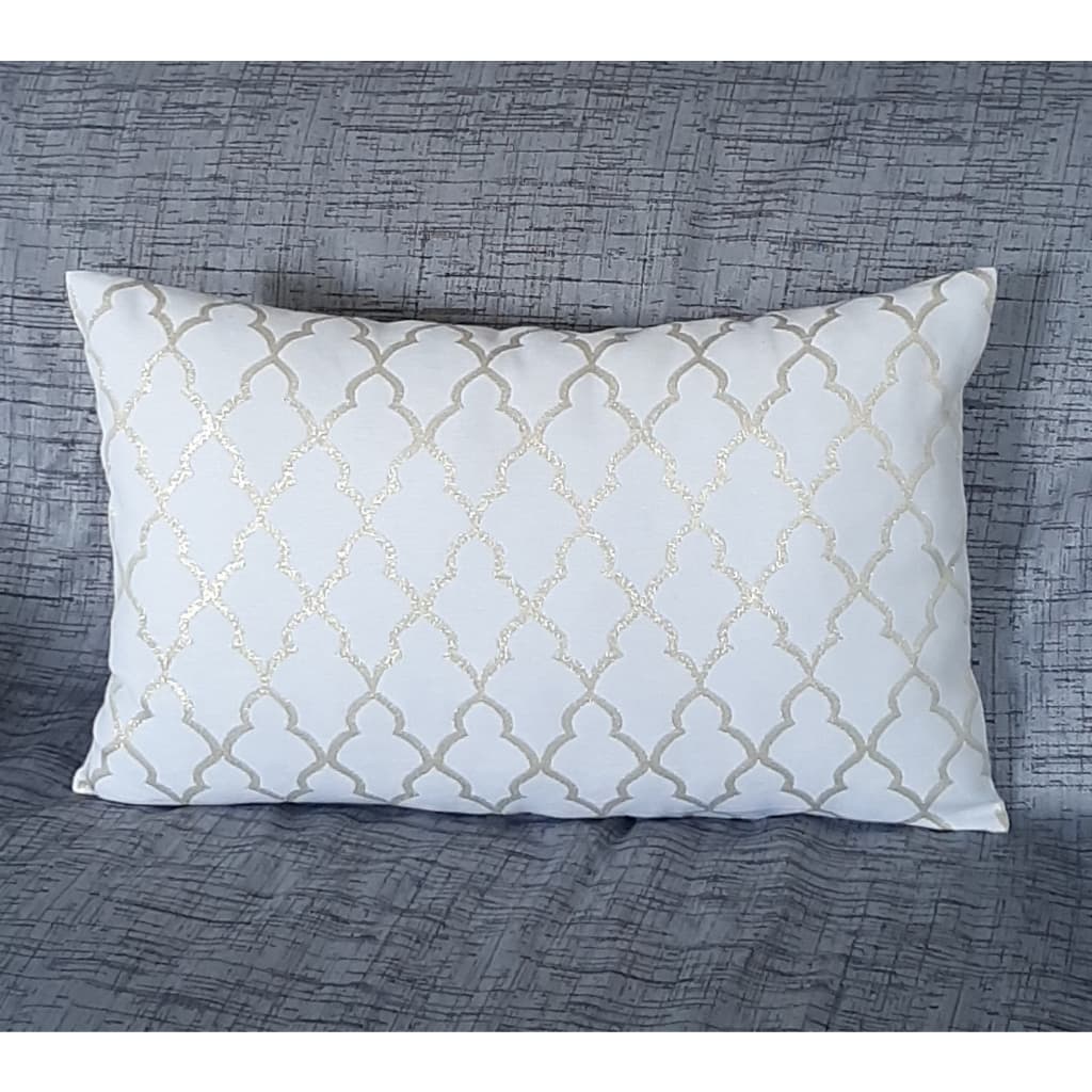 Capa De Almofada Baguete Retangular Quebra Rim 53x33