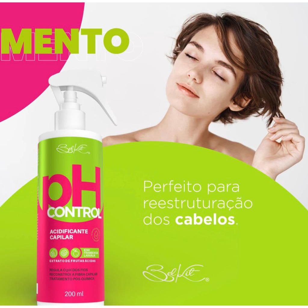 Spray Acidificante Capilar PH Control Belkit. Reestruturação capilar. 200ml