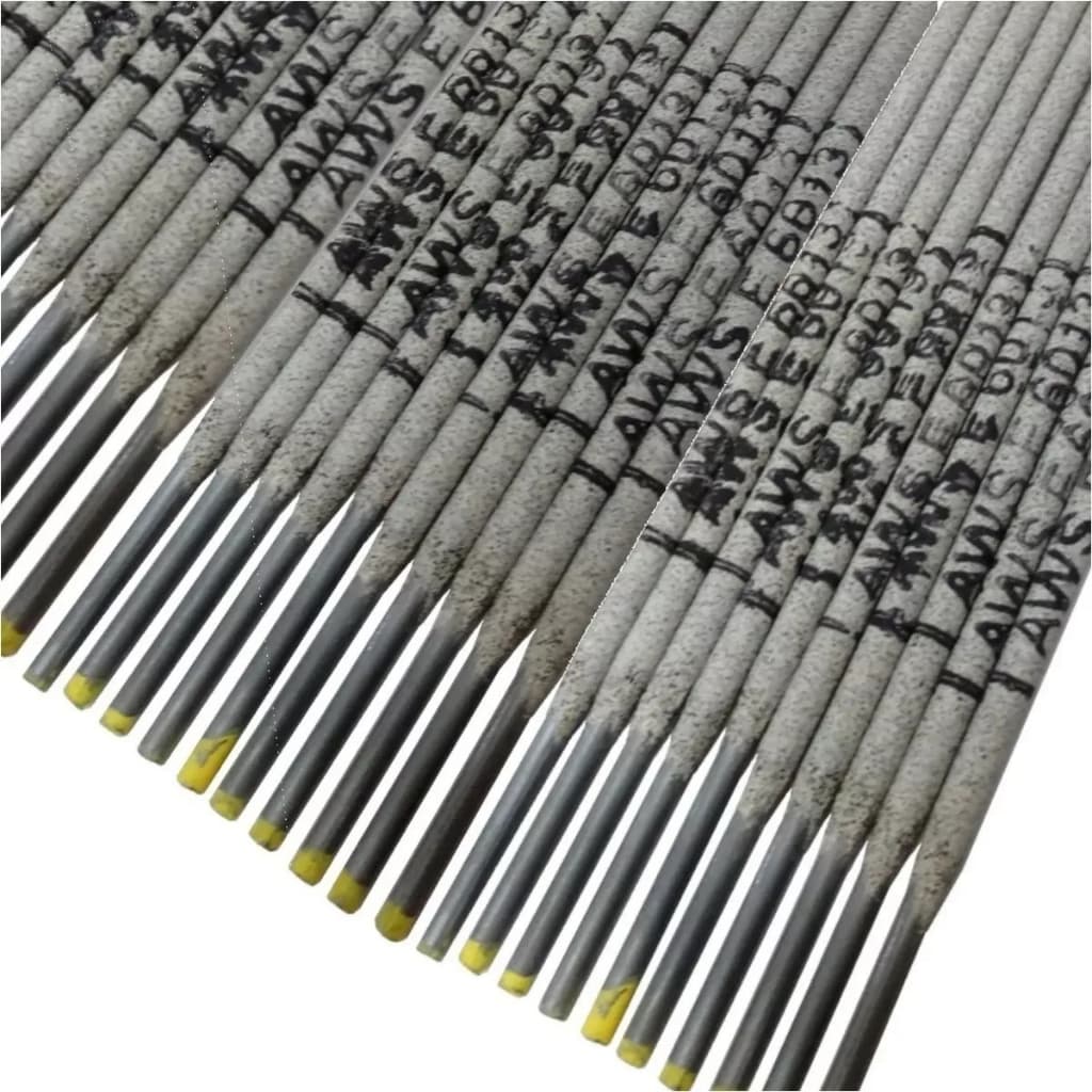 40 Varetas de eletrodos para solda extra fino para ferro aço tipo serralheiro AWS E6013 bitola 2mm