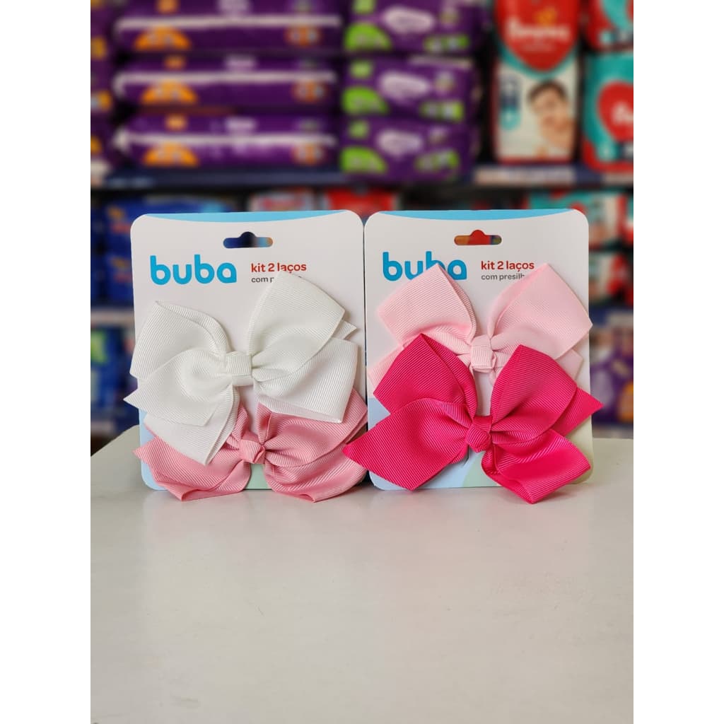 Kit 2 Laços com Presilha G - BUBA