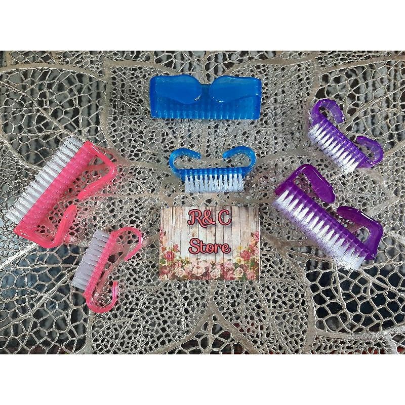 Escovinha Multiuso Unhas Lavar Roupa Limpeza Kit Com 2 Escovas
