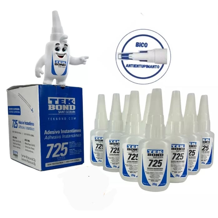 Cola Adesiva Instantânea Tek Bond 793 20g (1) unidade