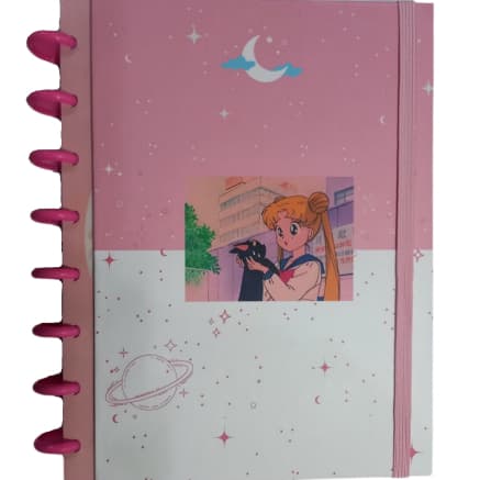 Caderno de disco Sailor Moon A5