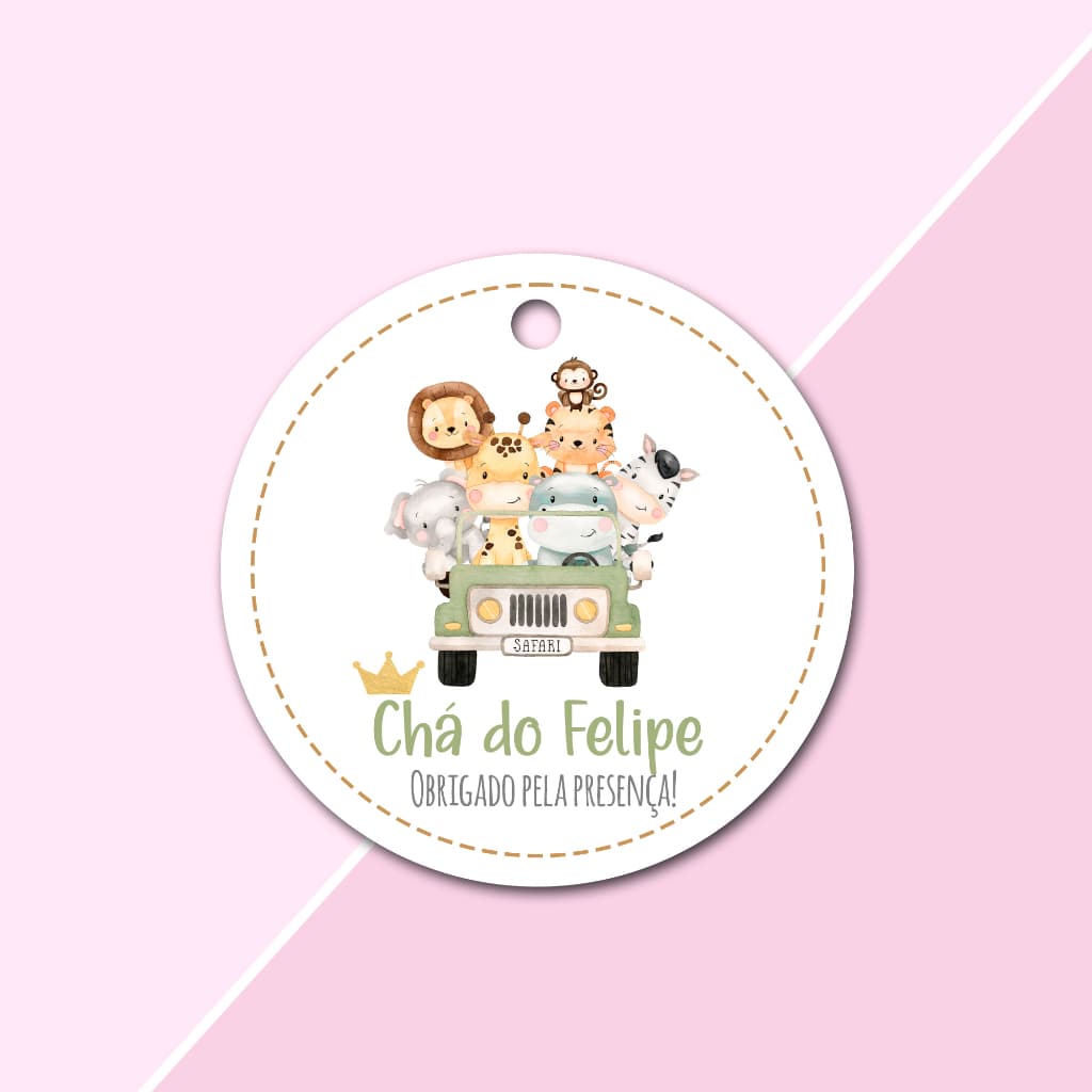 80 Tags para Lembrancinhas de Chá de Bebê, Aniversário, Chá Revelação