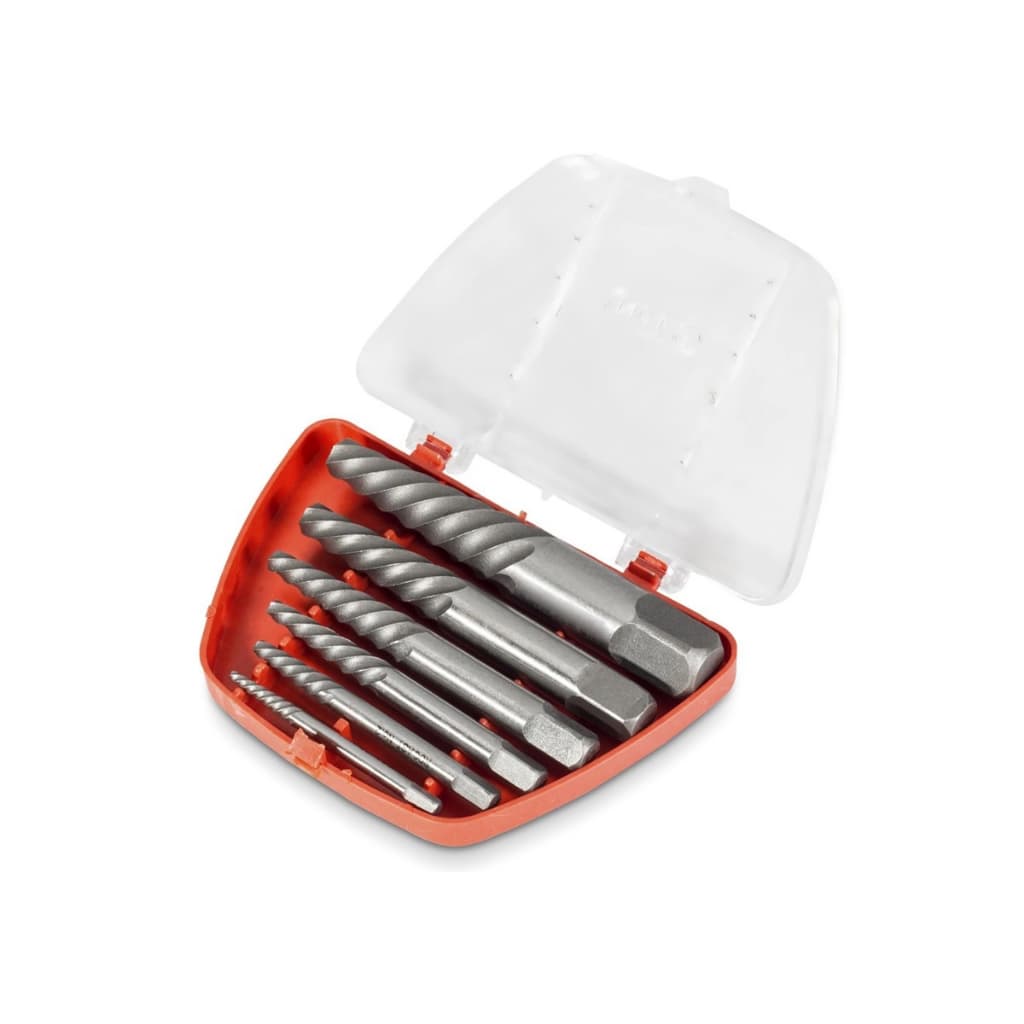 Kit Extrator Saca Parafuso Quebrado 3 A 25 Mm Rocast