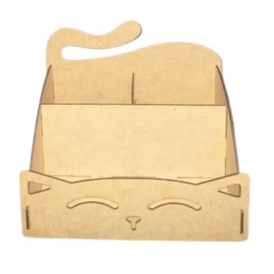 Organizador Porta Objetos Gato