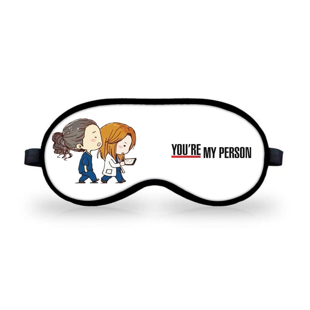 Tapa Olho Grey's Anatomy Serie Mascara de Dormir