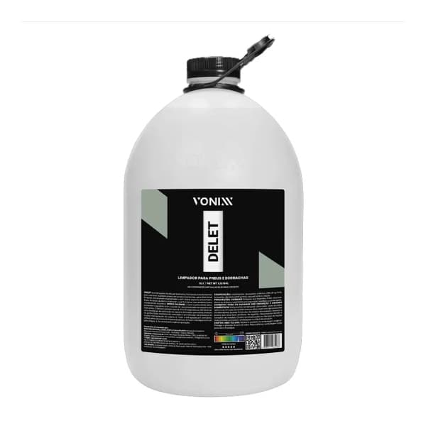 LIMPADOR PNEUS E BORRACHA DELET 5L - VONIXX