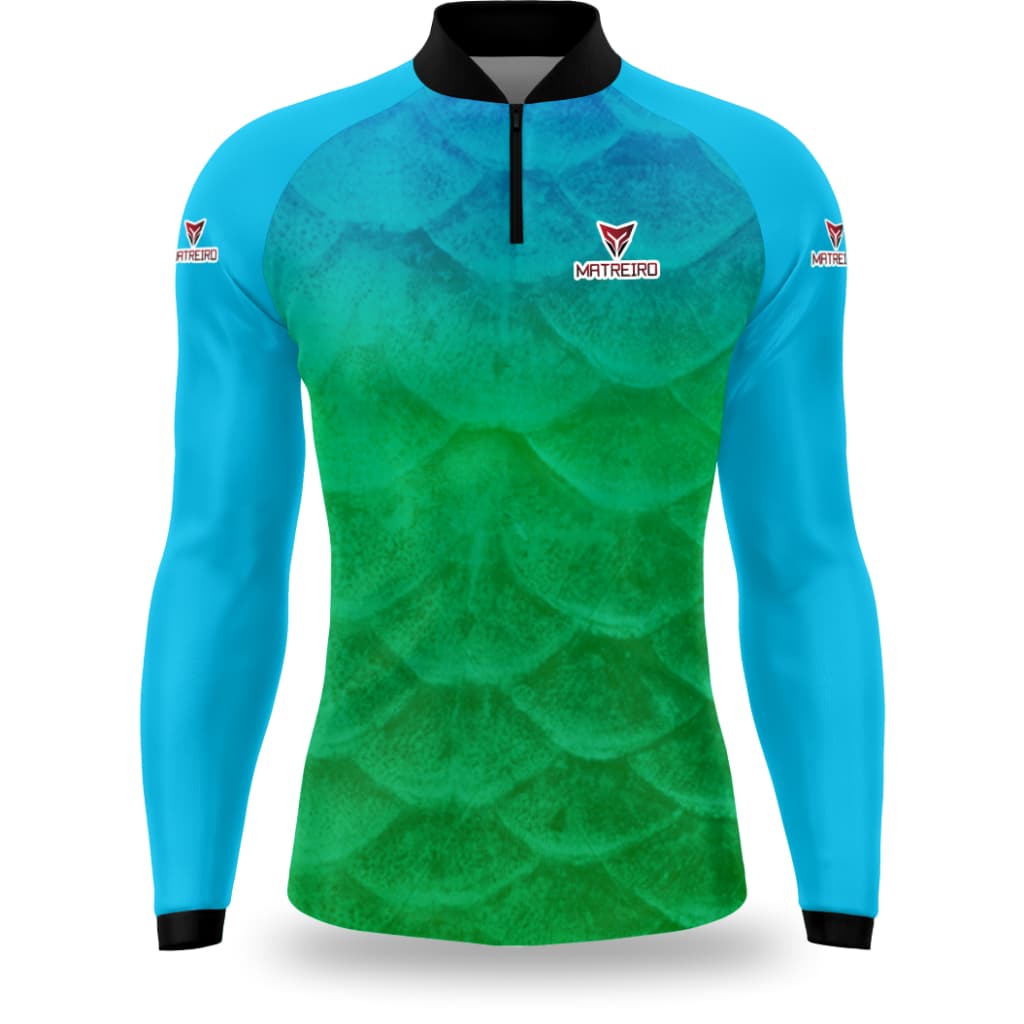 Camisa De Pesca Matreiro Escamas Com Proteção Uv50 Envio Imediato