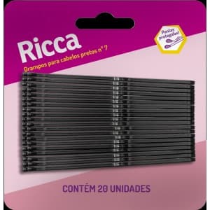 Grampos para Cabelo Nº5/ 7 Preto ou Loiro Em Aço Pontas / WX Beleza