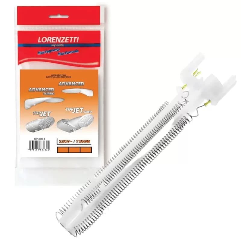 Resistência Lorenzetti para Advanced e Advanced Turbo / Top Jet  e Top Jet Turbo.