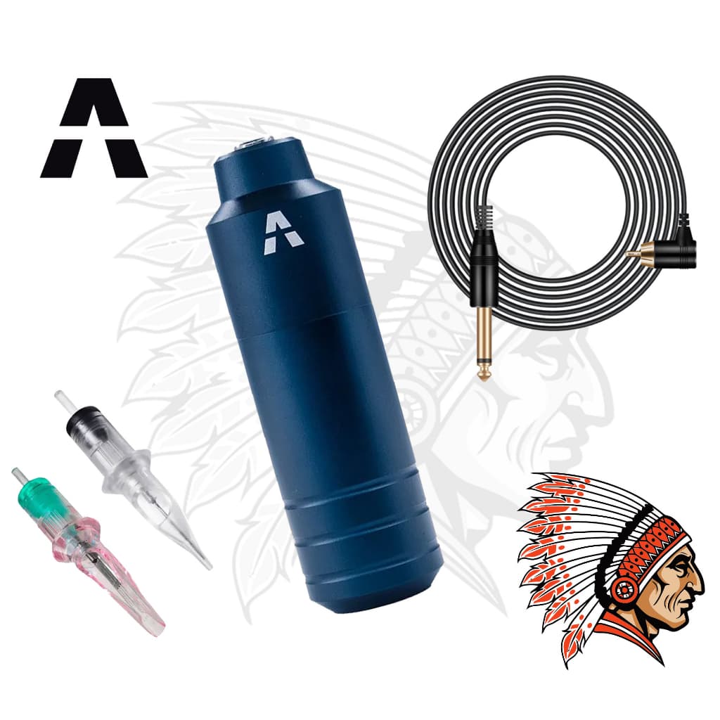 Maquina Tatuagem Aston Pen Mini Steel Aston Profissional