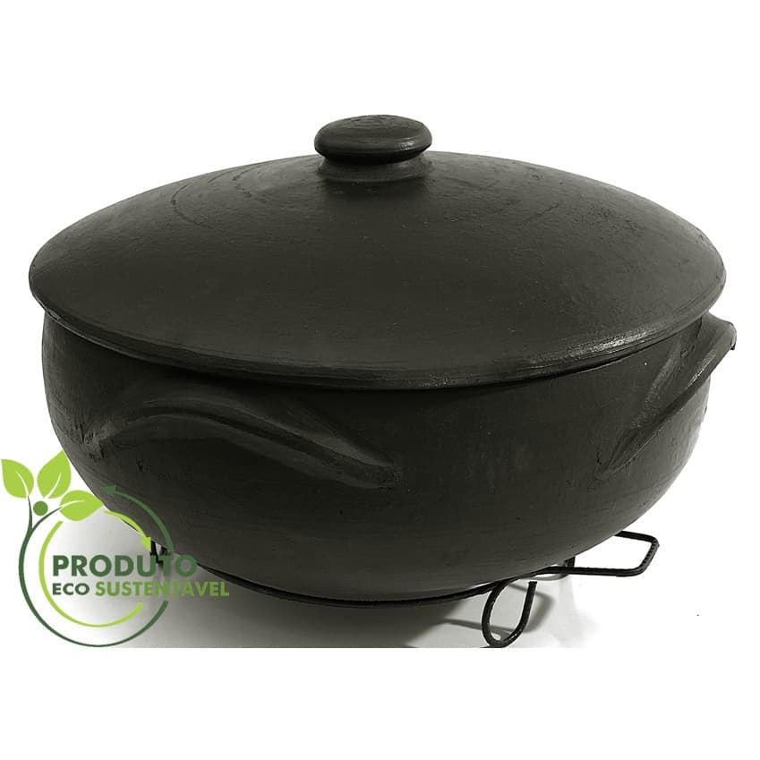 PROMOÇÂO DIA DAS MÃES Panela de Barro Capixaba 7.5 Litros Moqueca Feijoada + 2 cumbucas