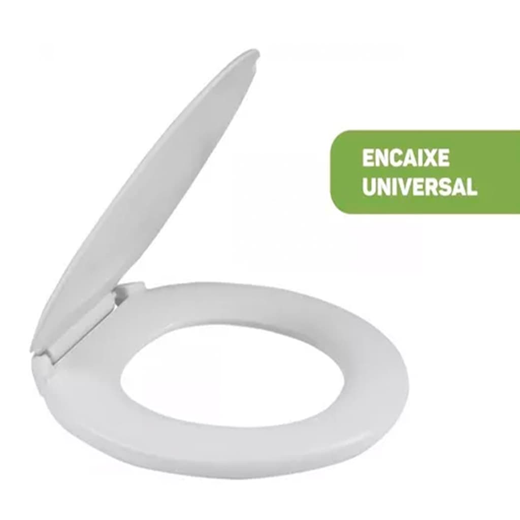 Tampa Assento Privada Vaso Sanitário Oval Encaixe Universal