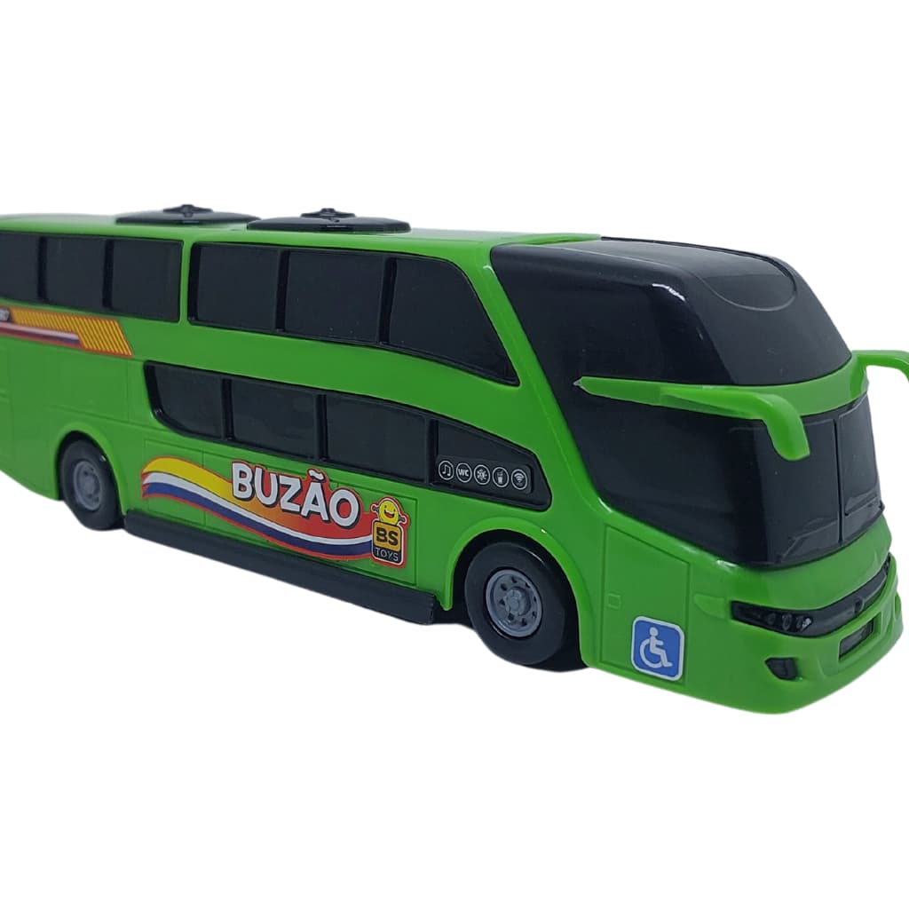 Mini Onibus 2 Andares Busão Brinquedo Criança Infatil