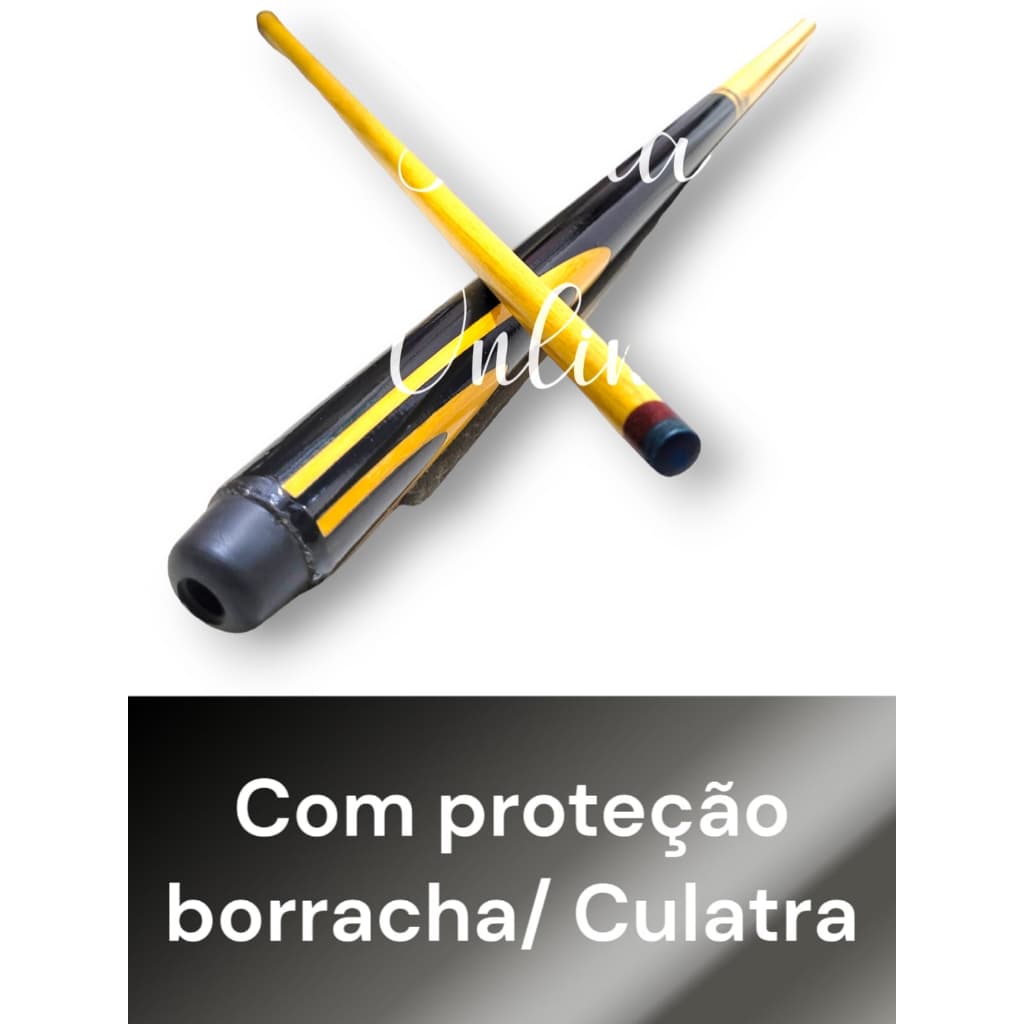 Taco De Sinuca Profissional + Sola + Giz Master + Capa Para Tacos premium completo