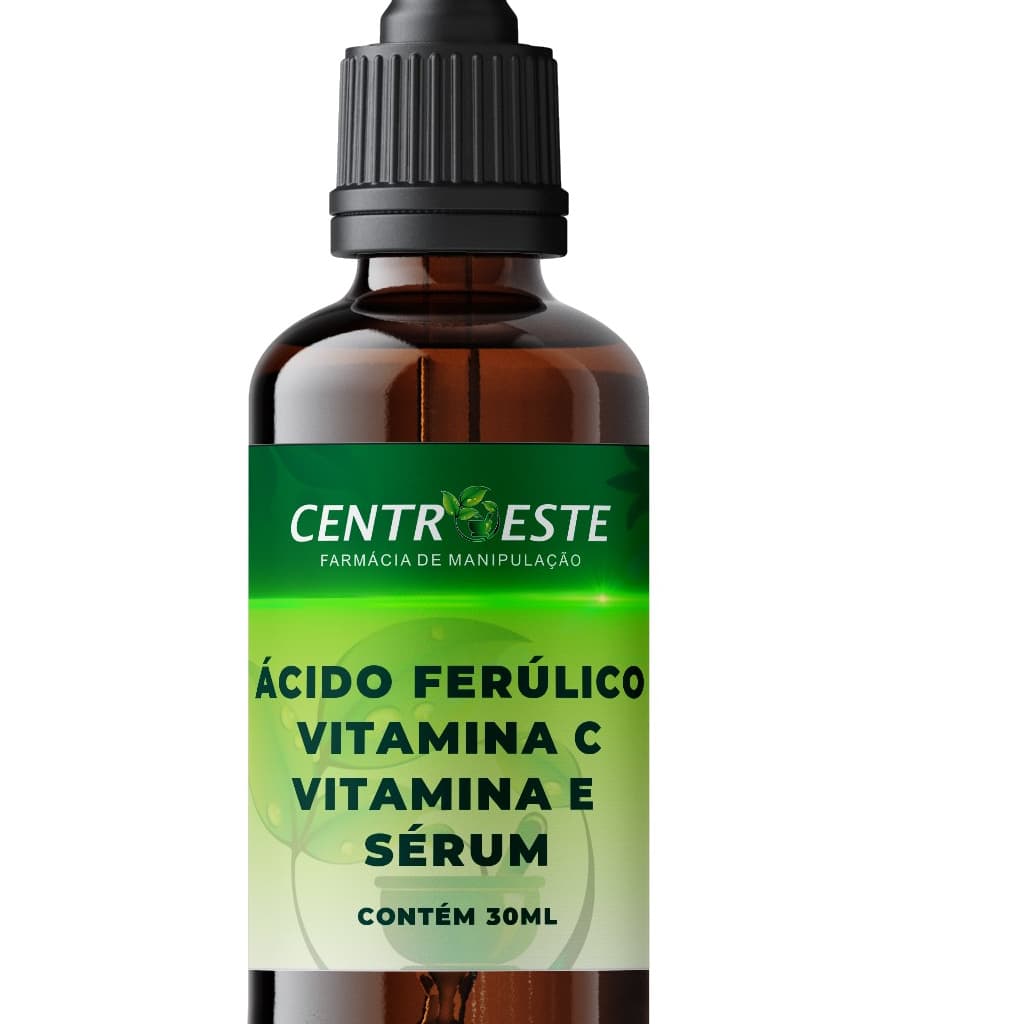 ÁCIDO FERÚLICO 1% + VITAMINA C 10% + VITAMINA E 1% 30 ML SÉRUM