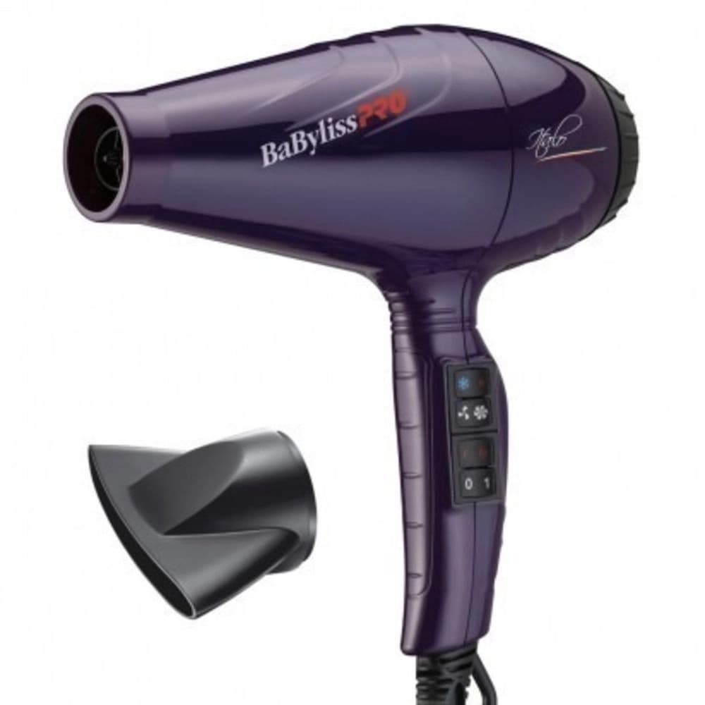 secador profissional italo babyliss pro 110v roxo