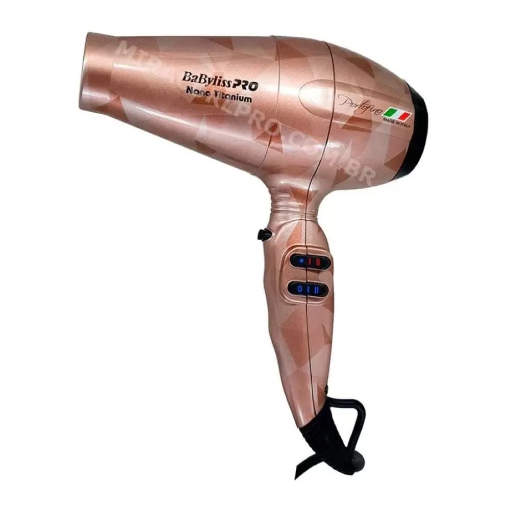 secador profissional nano porto fino fade 110v rose babyliss