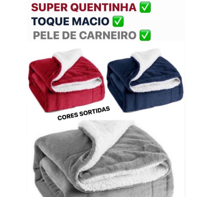 COBERTA SOFT LUXUOSA PARA PETS SUPER QUENTINHA 80x80cm