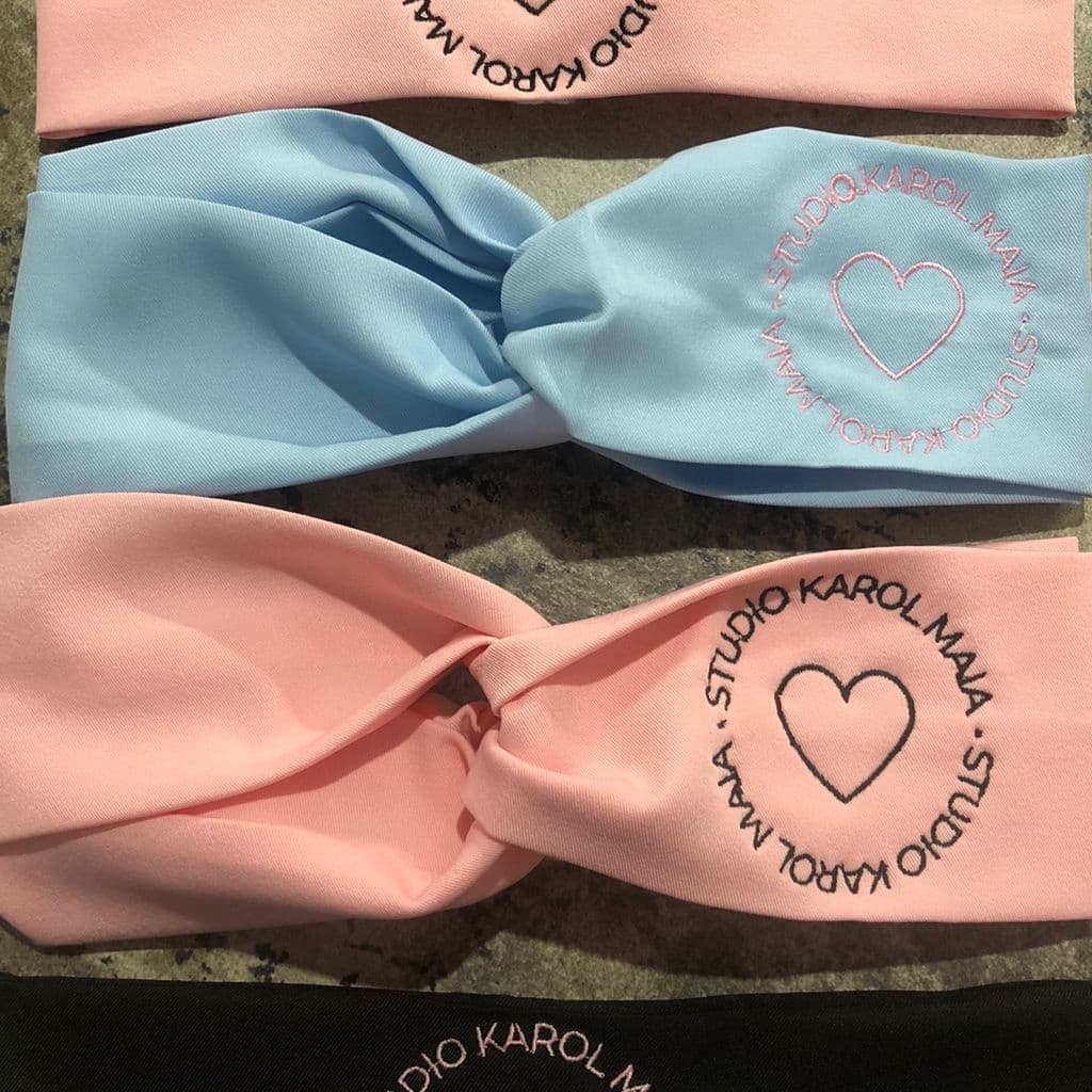 Kit com duas faixas personalizadas com A SUA LOGO