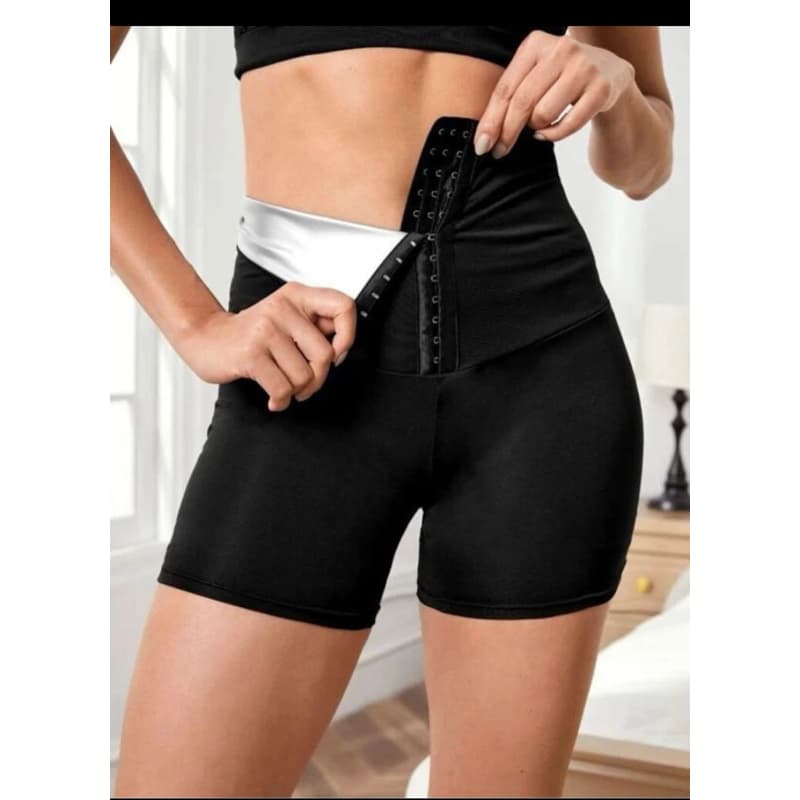 Short Sauna Emagrecimento Body Shaper Queima Gordura Modelagem