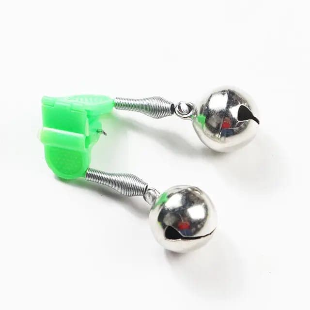 Sino Kit com 20 sino Duplos Alerta De Metal 16mm Guizos Pescaria