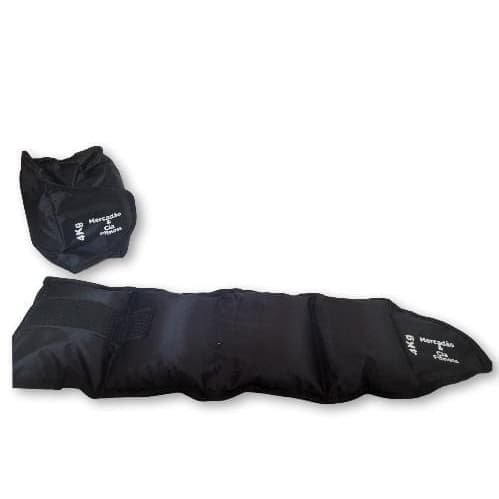 tornozeleira caneleira de peso 4kg par