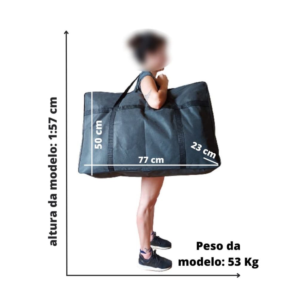 ✈️  Bolsa de Viagem Mala Extra Grande Sacolão Gigante
