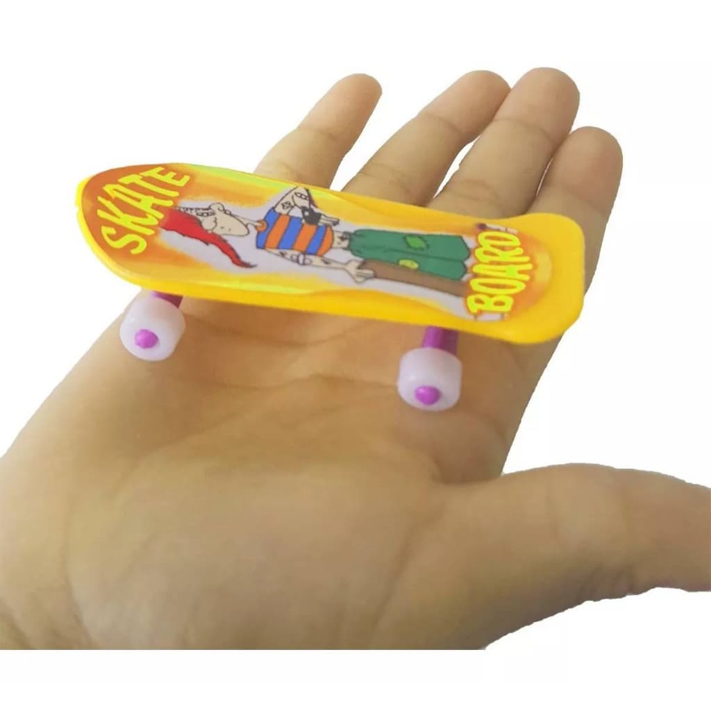 10 Mini Skate de dedo Infantil lembrancinha Presente Divertido Educativo Prenda Festa Junina Doação